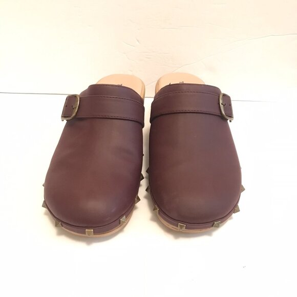 Torrid Women Black Studded Mini Clogs Size 7.5 Comfortable                  [11] - Picture 2 of 5